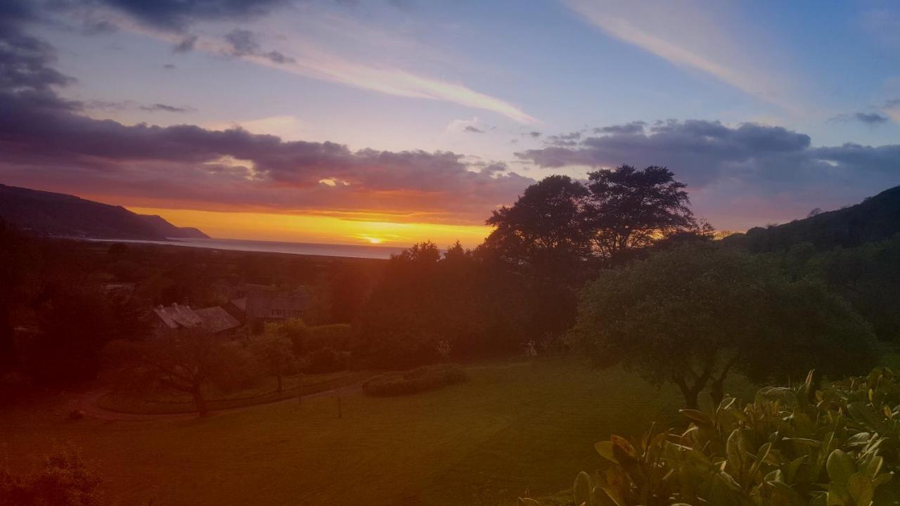 Luxury Bed And Breakfast At Bossington Hall In Exmoor, Somerset Porlock Exterior photo