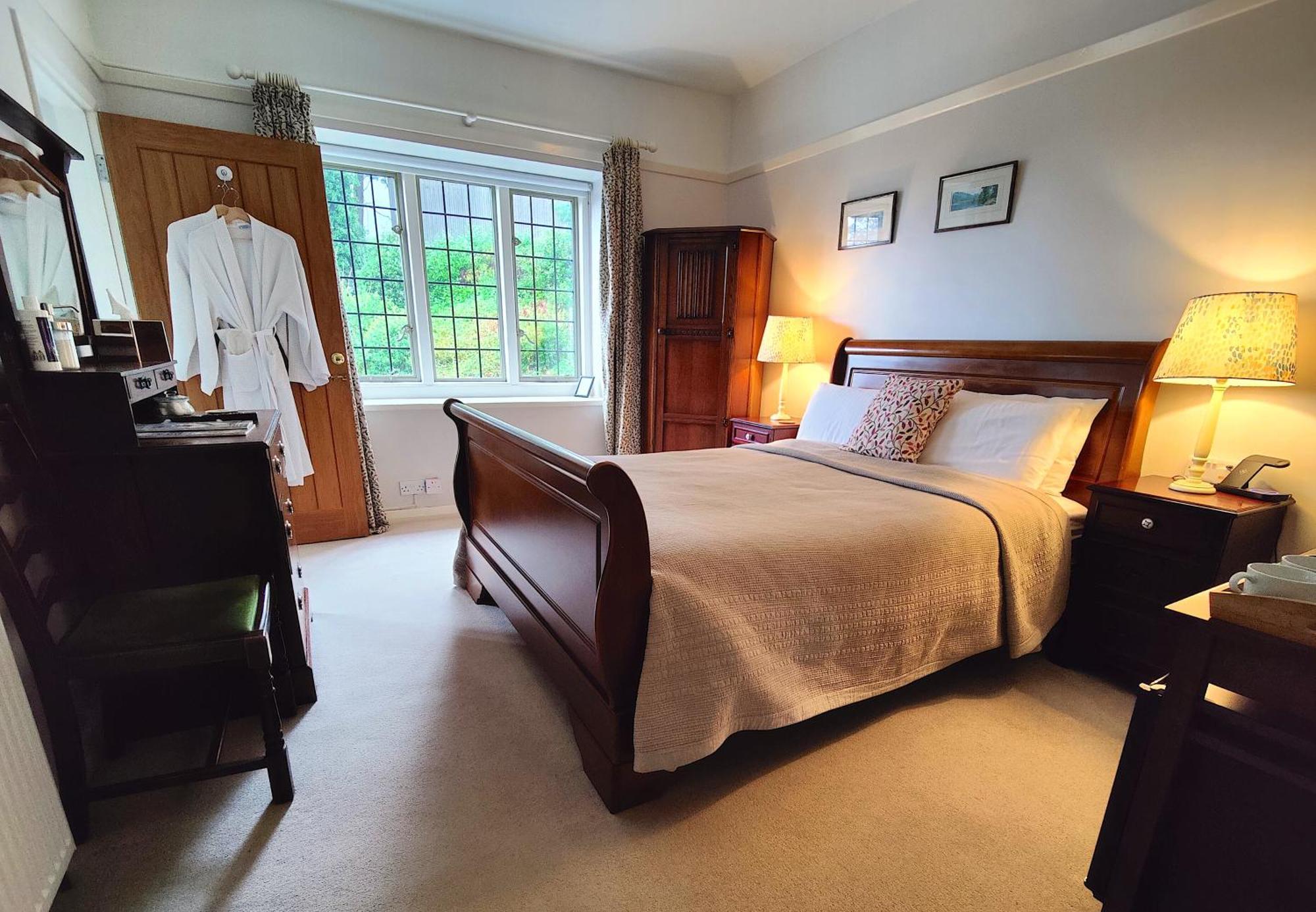 Luxury Bed And Breakfast At Bossington Hall In Exmoor, Somerset Porlock Room photo